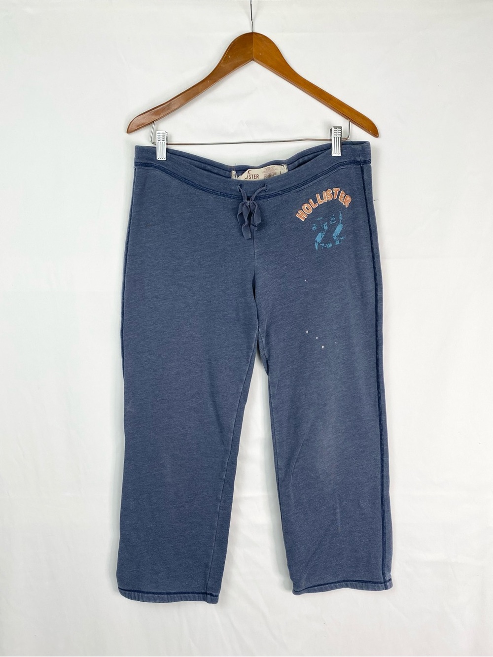 Y2K Hollister Capri Mid Rise Blue Lounge California